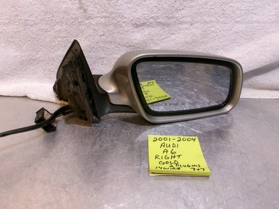 01 02 03 04 Espejo de puerta lateral derecho Audi A6 OEM memoria dorado 14 cables 2 enchufables7+7 Foto 1 de 4