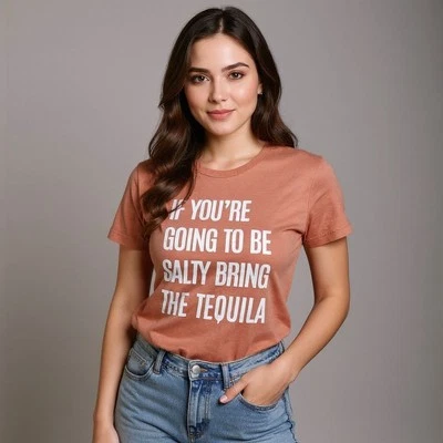 Camiseta Salada Cotton Heritage Grande Coral Rosa Tequila Foto 1 de 4