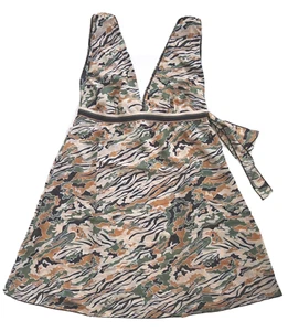 NEW MISS STUDIO LA PERLA V-NECK BABY DOLL Cover-Up Beachwear IT-44 US-8 UK-12 - Picture 1 of 6