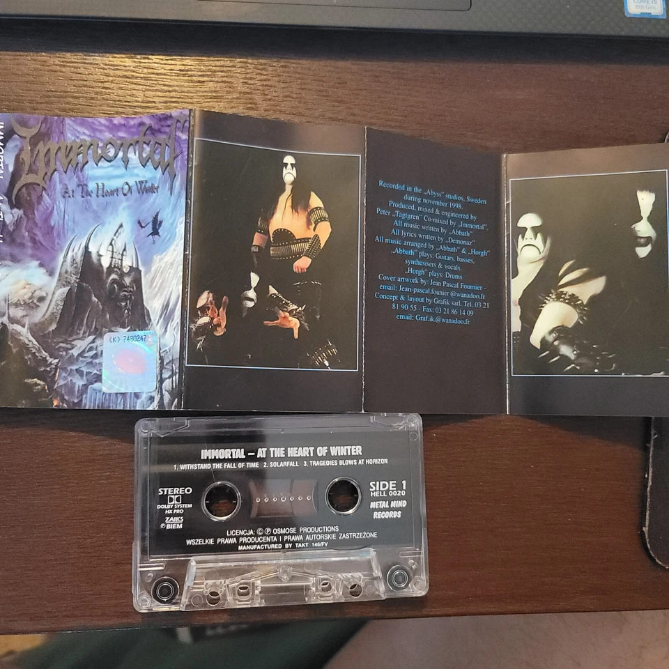 Immortal In The Heart of Winter OG tape demo mayhem emperor gorgoroth satyricon Foto 1 de 1