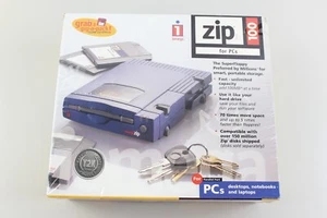 New Iomega Zip 100 Parallel Port External Drive Sealed - Photo 1/4