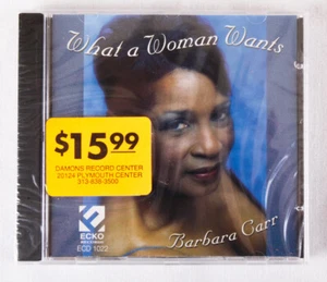 NEW What a Woman Wants by Barbara Carr, Sealed CD - Picture 1 of 3