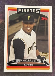 TOPPS 2006 MLB RONNY PAULINO #630 CATCHER PIRATES ROOKIE BASEBALL CARD - Picture 1 of 2