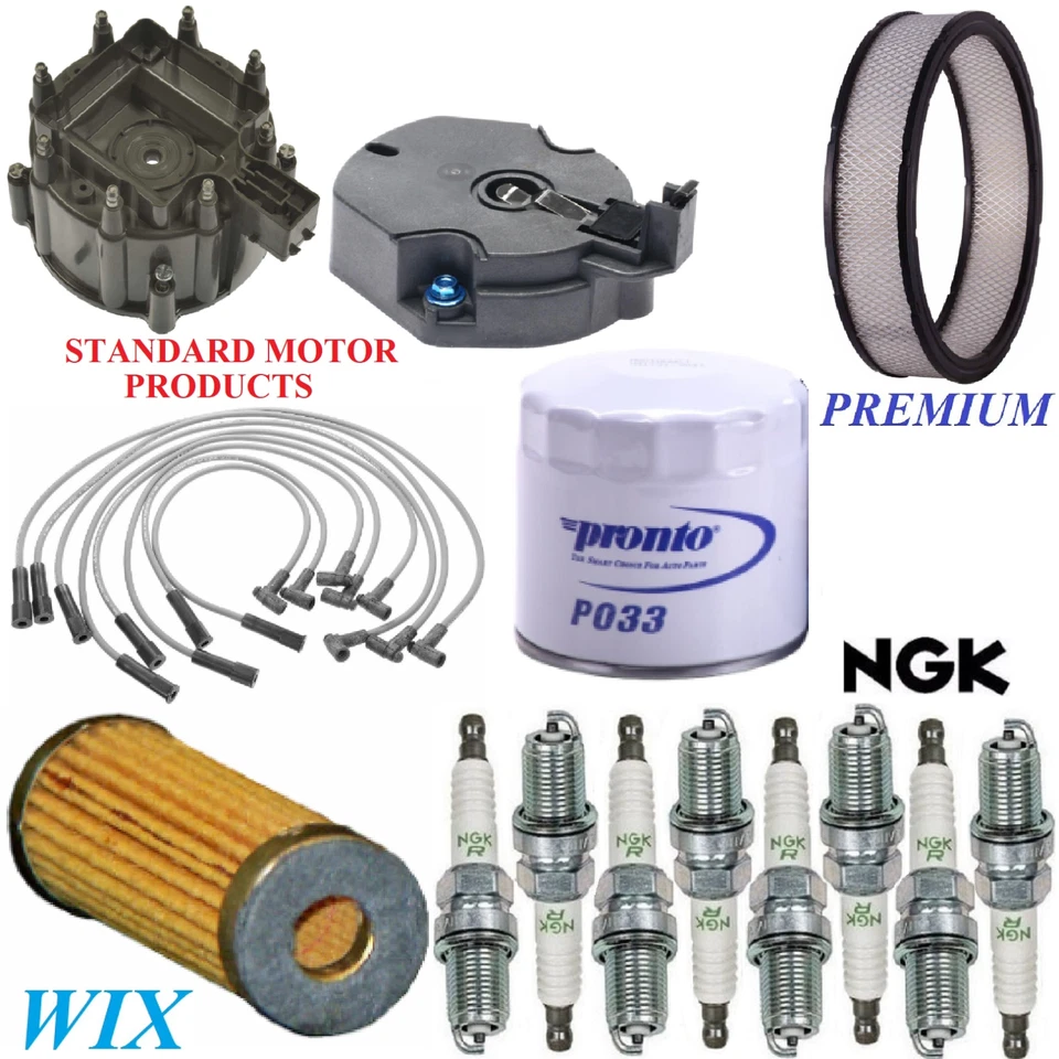 Kit de afinación filtros tapa cable bujías para Pontiac Grand Lemans V8 7,5 L 1975 Foto 1 de 1