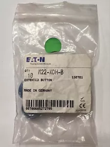EATON M22 XDH B Extended Button BLUE M22-XDH-B Bag Of 10 - Picture 1 of 2