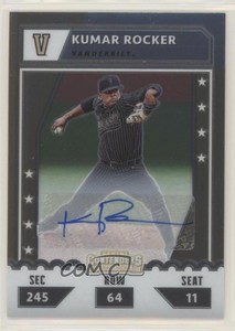 2021 Elite Extra Edition College Tickets Optic Signatures /99 Kumar Rocker Auto