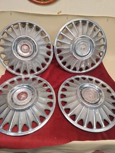 1967 Ford Mustang Hubcaps 14" Set of 4 Wheel Covers 67 Hub Caps - Picture 1 of 13