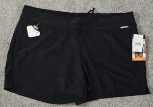 NUEVO CON ETIQUETAS Mujer ZERoXPOSUR Sol Inteligente NATACIÓN CORTO Acción PANTALONES Negro ACTIVO Talla 1X - Imagen 1 de 9