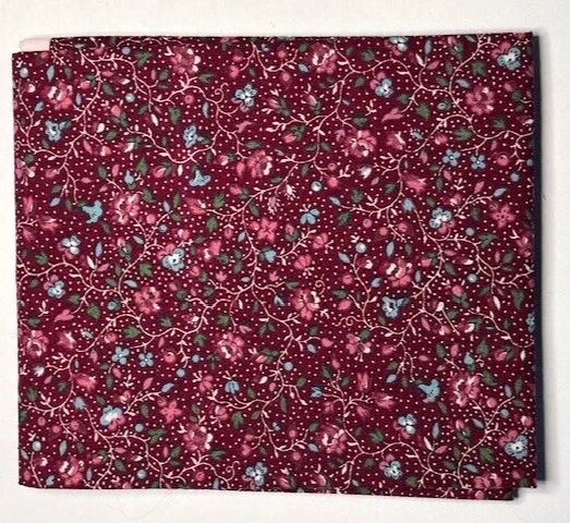 Cuartos de grasa de tela de algodón tonos rojos que seleccionas piezas Foto 1 de 1