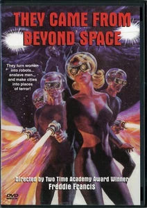 THEY CAME FROM BEYOND SPACE -DVD Horror Sci-Fi Freddie Francis BRAND NEW Sealed - Picture 1 of 2