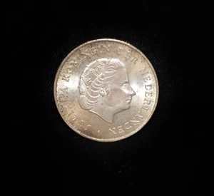 1964 Netherlands Antilles 2 1/2 Gulden KM 7 #CR10739 - Picture 1 of 2