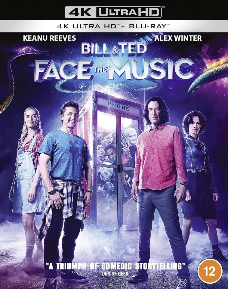 Bill & Ted Face The Music [4K Ultra-HD + Bluray] Keanu Reeves, Alex Winter - Image 1 of 1