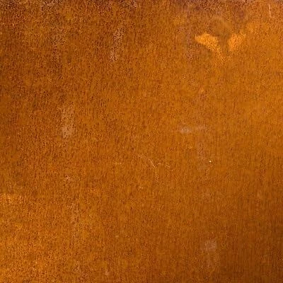 LOGISTSYSTEM Stahl-Blech Cortenstahl Corten-Stahl Stahlplatte 30x30cm (300x300mm) Stärke: 2mm