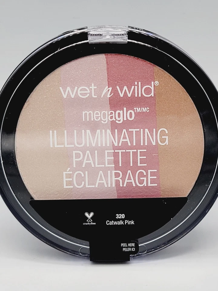 Wet n Wild MegaGlo Illuminating Palette, Catwalk Pink 320, 0.35 oz - Image 1 of 2