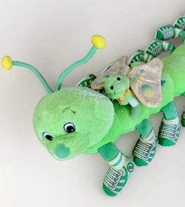 Leggs Squeaky Commonwealth Legs Caterpillar 28” Plush Green 10 Pair A19 - Picture 1 of 10