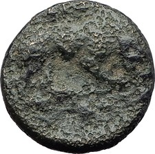 KARDIA THRACE 350BC Authentic Original Ancient Greek Coin PERSEPHONE LION i63261