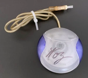 Steve Wozniak FIRMADO Computadora Apple Disco Púrpura Mouse USB PSA/ADN AUTOGRAFIADO - Imagen 1 de 2