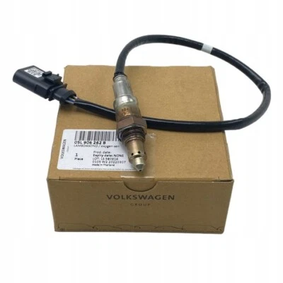 VW Golf Audi A3 Seat Leon Skoda Octavia 2.0 TDI Sonde Lambda ORIGINAL 05L906262B - Photo 1/4