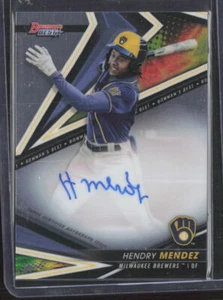 2022 Topps Bowmans Best Auto #B22-HM Hendry Méndez - Imagen 1 de 2