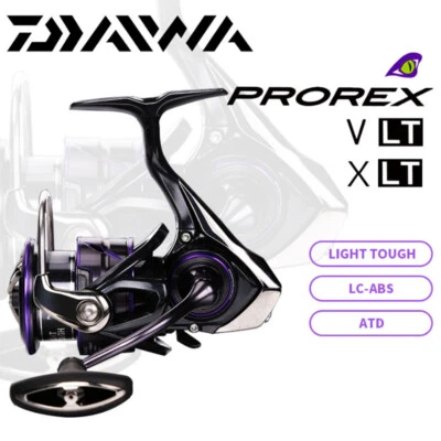 Carretes giratorios Daiwa Prorex V LT nuevo carrete de pesca potente ultra suave Foto 1 de 4