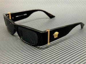 VERSACE VE4476U GB1 87 Black Dark Grey Men's 55 mm Sunglasses - Picture 1 of 5