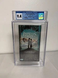 1988 The Princess Bride VHS Nelson Watermarks First Release CGC 9.4 SEALED RARE - Picture 1 of 15