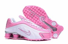 womens pink nike shox