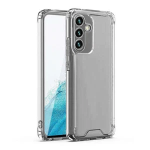 Reiko High Quality 2X Clean PC & TPU Bumper Case in Clear for Samsung Galaxy A54 - Picture 1 of 2