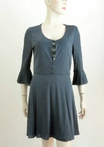 New PHILLIP LIM Studded Silk-Cotton Blend Dress Sz.L - Picture 1 of 7