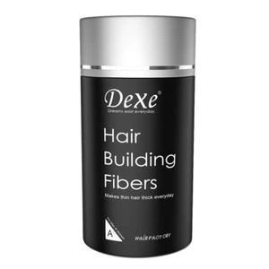 Black Colored Hair Building Fibers - Thickening Fiber for Women and Men - Hair L - Picture 1 of 12