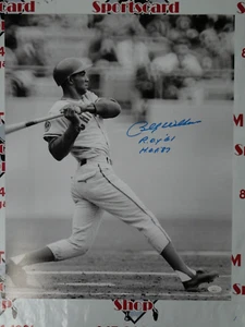BILLY WILLIAMS SIGNED 16X20 INSCRIBED "ROY 61 & HOF 87" JSA COA - CHICAGO CUBS - Picture 1 of 3