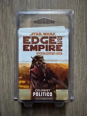 Colonist Politico Specialization Deck Star Wars Edge of the Empire RPG - Image 1 of 2