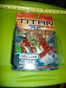 Titan A.E. Power-Crush Exo Suit and Cale Deluxe Assortment Action Figure - Picture 1 of 2
