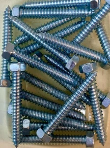 500 PZ - #14x1-3/4" Viti autofilettanti per lamiera zinco testa esagonale (testa 3/8") - Foto 1 di 4