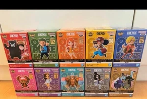 One Piece World Collectable Figure Banpresto Kumamoto Set of 10 From Japan New - Picture 1 of 2
