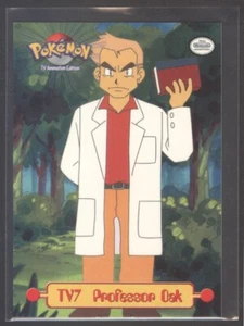 #TV7 Professor Oak | 1999 Pokémon TV Anime S1 | EX | Black Logo - Picture 1 of 2