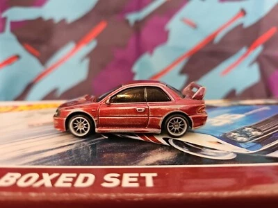 WHEELSWAP HOT WHEELS SUBARU IMPREZA 22B rojo rasguño arte técnica envío combinado Foto 1 de 4