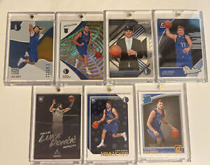2018-19 Luka Doncic Rookie (RC) lot. 7 rookies total