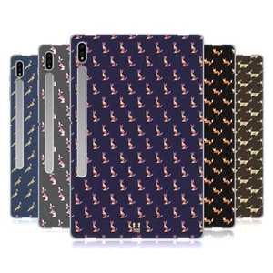 HEAD CASE DESIGNS TANGRAM ANIMAL PRINTS SOFT GEL CASE FOR SAMSUNG TABLETS 1 - Picture 1 of 13