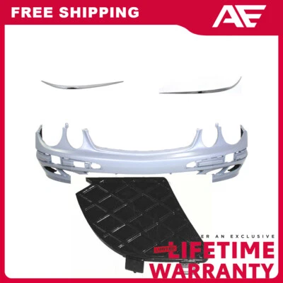 Kit de rejilla de parachoques delantero para Mercedes Benz E320 2003-2003 base 4Matic Foto 1 de 4