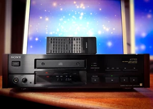 SONY CDP-X777ES ๐RaRe๐ Premium ES Vintage XLR Inputs Stereo CD Deck - Picture 1 of 5