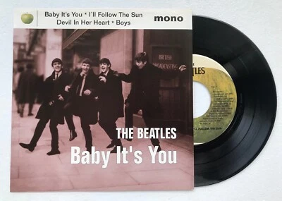 BEATLES – Baby It’s You Ep 1995 Apple / Capitol US VINYL RECORD PS STARR - Image 1 of 4