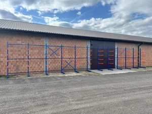 kragarmregal einseitig gebraucht - Zdjęcie 1 z 7