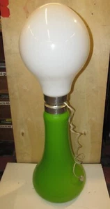 Lampada da terra 'Birillo' Verde, di Carlo Nason per Mazzega, anni '60 - Foto 1 di 7