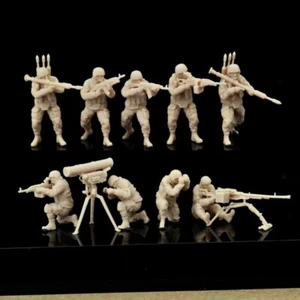 3D printed 1/72 Modern Russia "SSO Special Forces Fire Attack Group" 9 man model - Picture 1 of 6