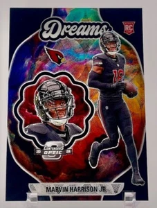 Marvin Harrison Jr 2024 Contenders Optic No. D-MHJ #05/25 Dreams Rookie Card - Picture 1 of 2