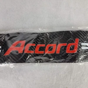 4 pegatinas para cubierta protectora de alféizar de puerta de automóvil de fibra de carbono para automóvil Honda Accord - Imagen 1 de 3