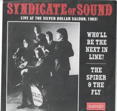 SYNDICATE OF SOUND Who'll Be The Next in Line 7" PS  60s GARAGE ROCK Blue Vinyl - Image 1 of 3