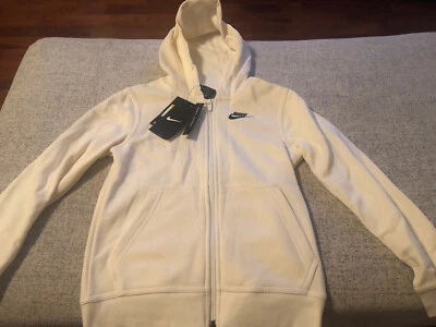NWT Nike Boys' Club Full Zip Hoodie (Size Small) - Image 1 of 4