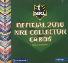 2010 Courier Mail NRL Tradings Card Singles